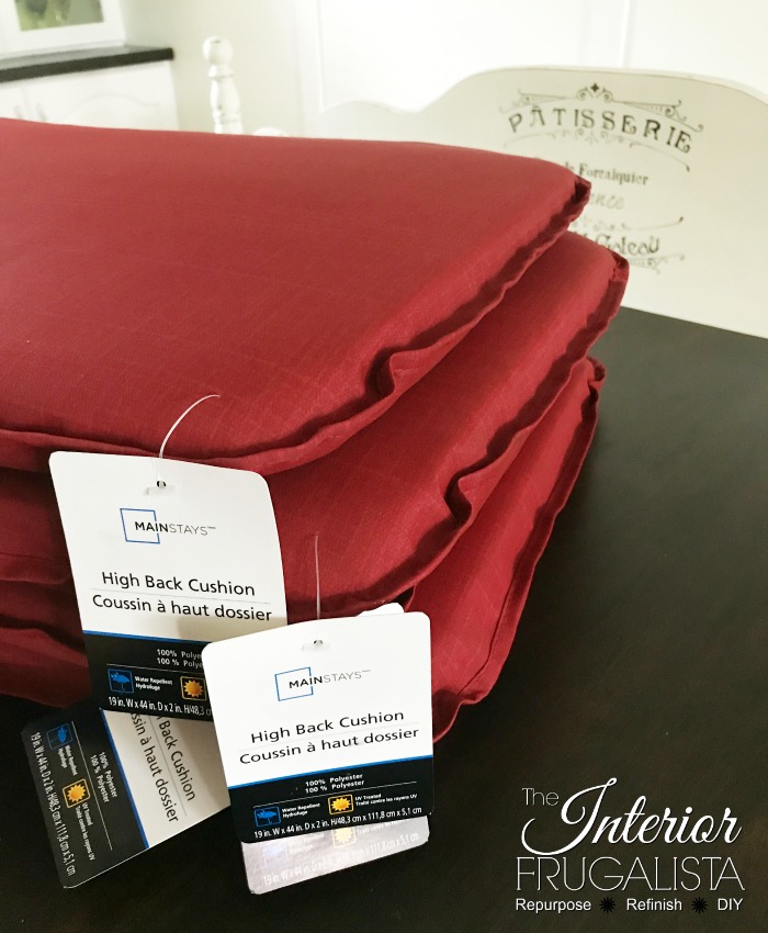 From Drab To Fab Outdoor Chair Cushions On A Budget Interior Frugalista