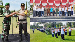 Selain Netralitas, Apel Serentak Pengamanan Pemilu Kedepankan Sinergitas TNI-Polri