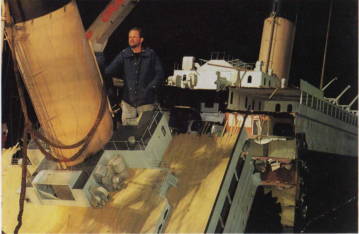 30 Amazing Behind the Scenes Photographs From the Making of 'Titanic'  (1997) ~ Vintage Everyday