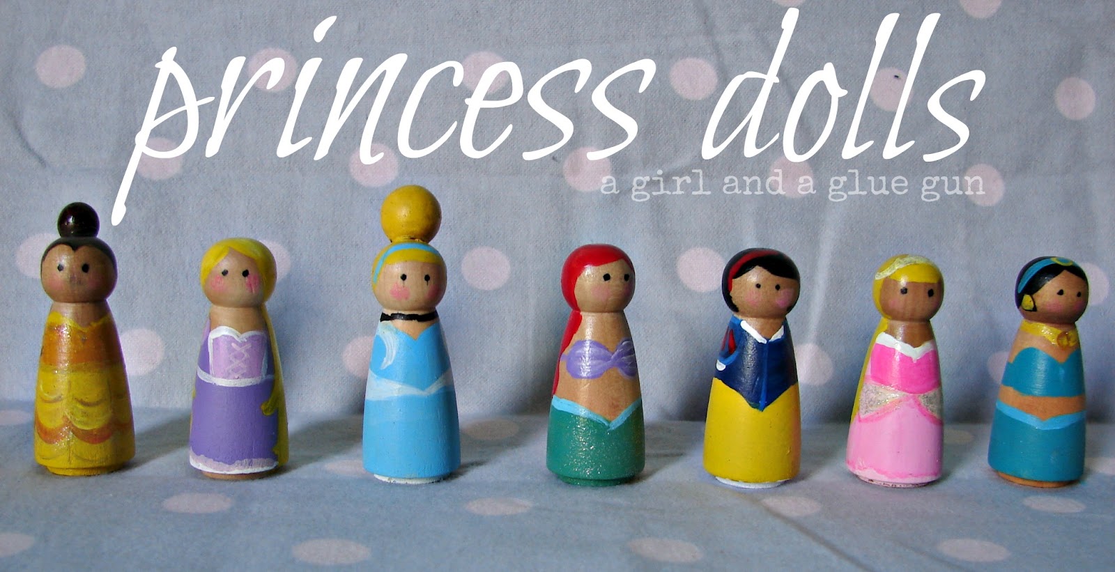 princess peg dolls