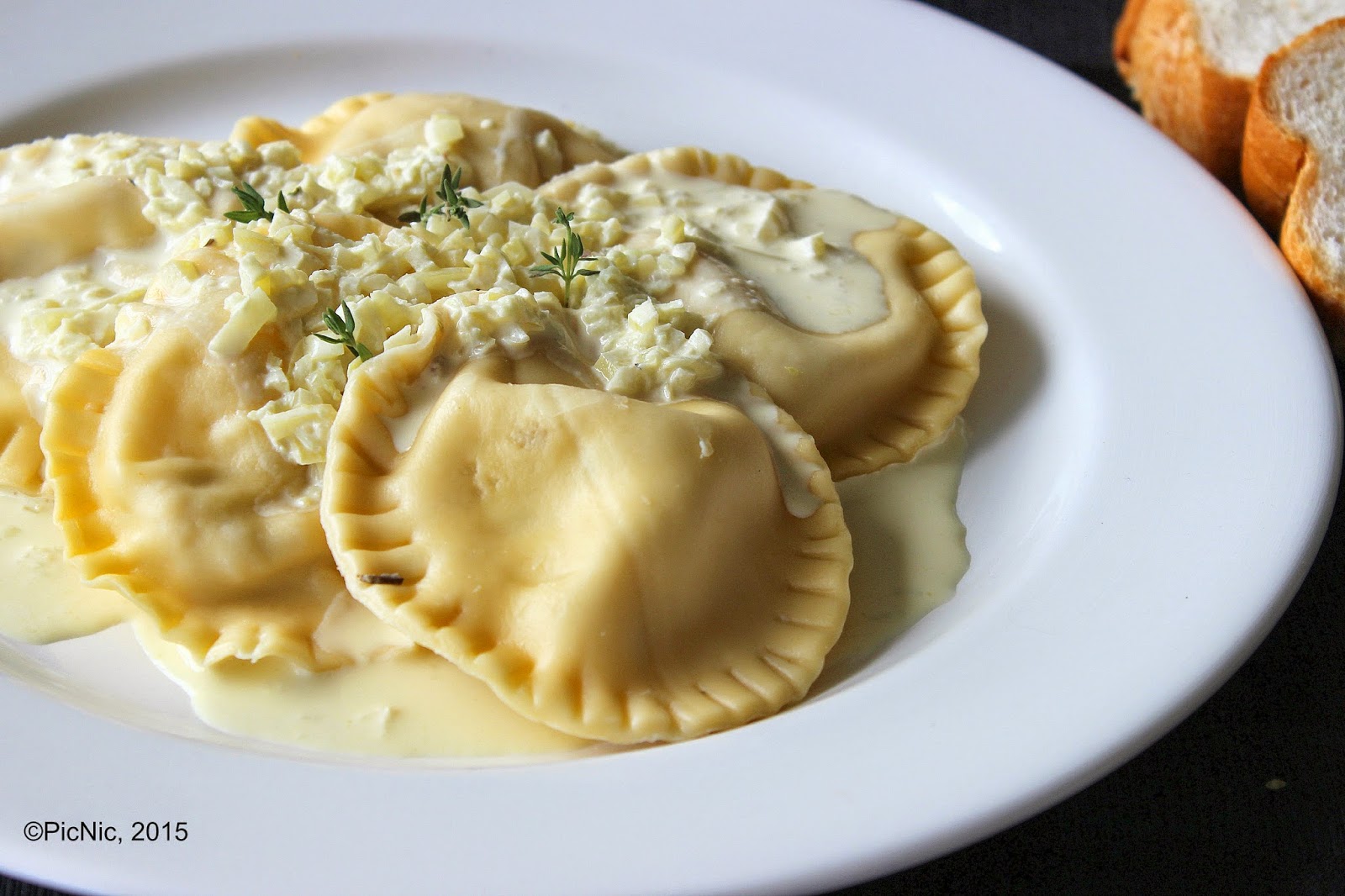 PicNic Creamy Chicken and White Wine Ravioli