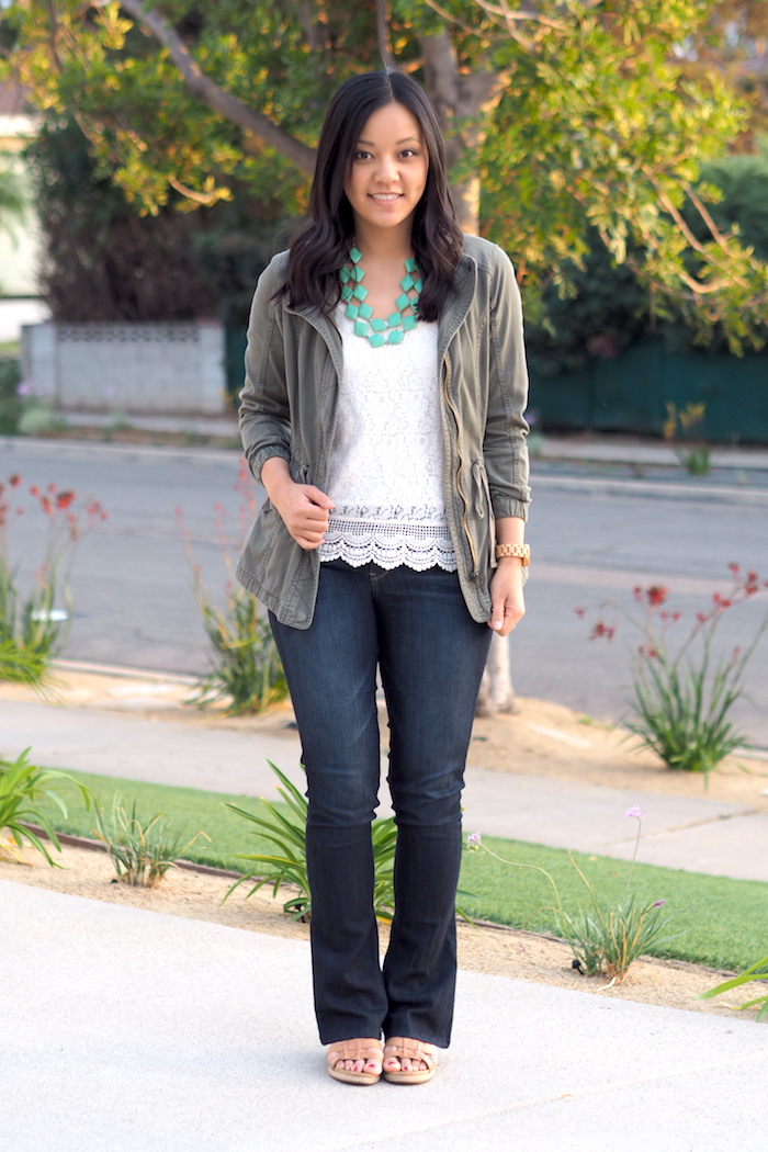 Putting Me Together Utility Jacket Outfit Ideas for Spring