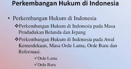 Makalah Perkembangan Hukum Di Indonesia