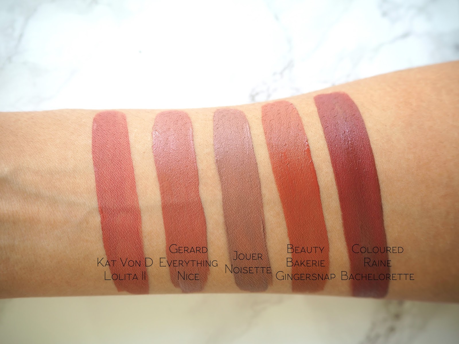 The Autumn Lip Edit Jasmine Talks Beauty