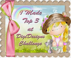 I made Top 3 over at Di's Digi Designs