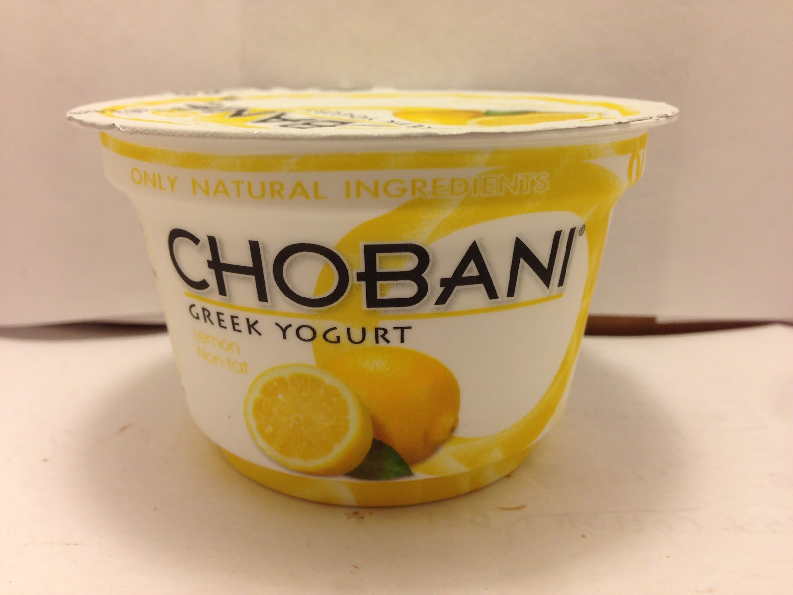 Crazy Food Dude Review Chobani Lemon 0 Greek Yogurt