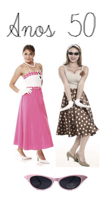Décadas Fashion: Moda dos anos 50