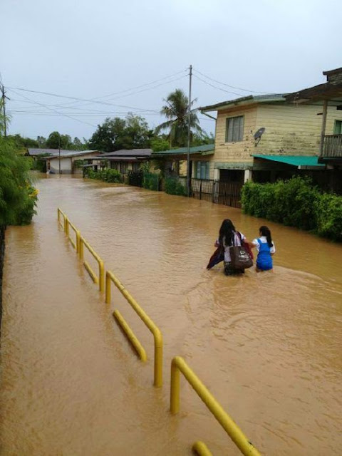 Berita Terkini Banjir Kilat Di Penampang 7 Oktober 2014  Natang Ngoh