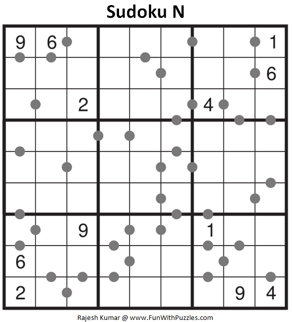 Sudoku N Puzzle (Fun With Sudoku #319)