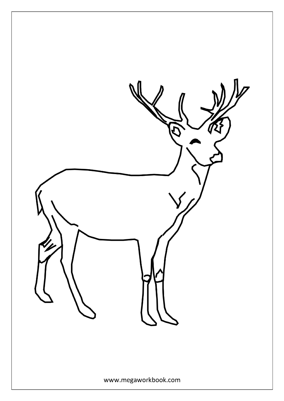 Animals coloring page for kids - Tipss und Vorlagen