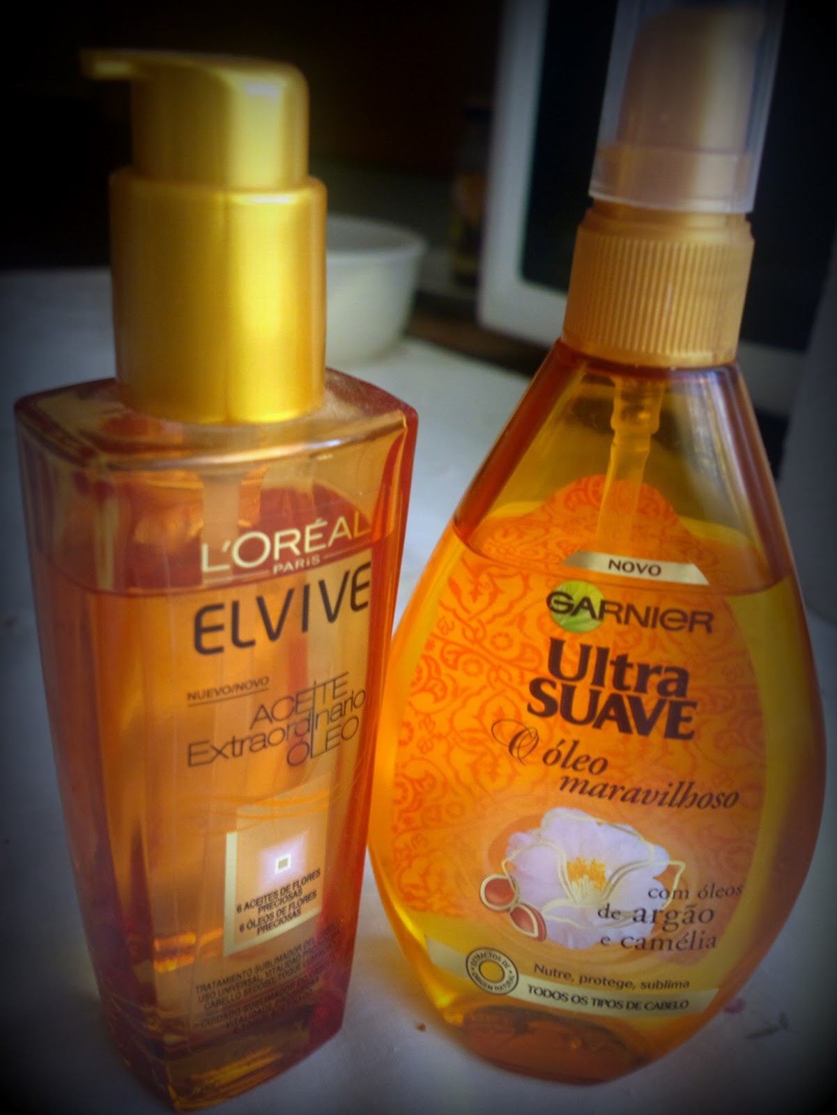 Make Bafônica A batalha dos óleos L´Oreal Vs Garnier