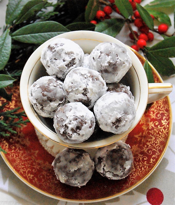Rum Balls {with Spiced Rum} The Kitchen is My Playground