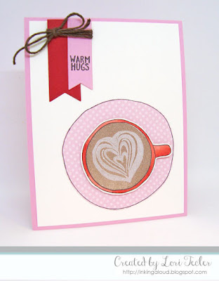 Warm Hugs card-designed by Lori Tecler/Inking Aloud-stamps from Concord & 9th