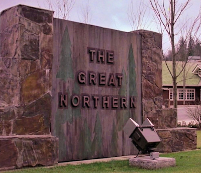 TWIN PEAKS PROPS: Great Northern Hotel Sign (Original)