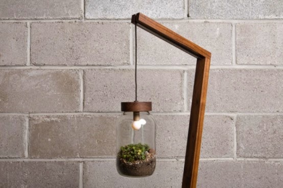 Use as a terrarium lamp shade – Unique idea for lighting