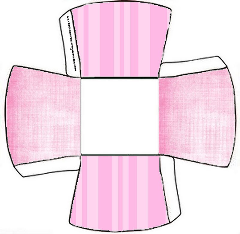 Pink Stripes: Free Printable Boxes. - Oh My Fiesta! in english