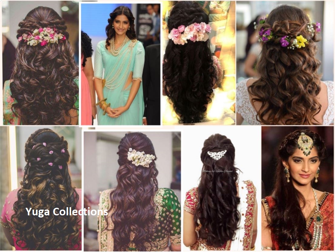 20 Best And Beautiful Indian Bridal Hairstyles For Engagement