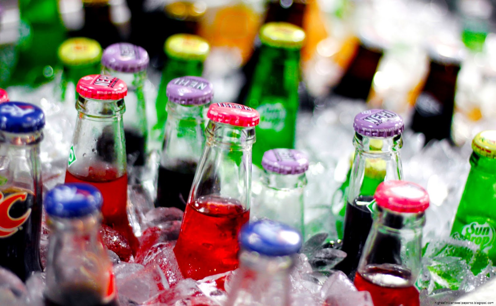 Ice Cold Soda Drinks