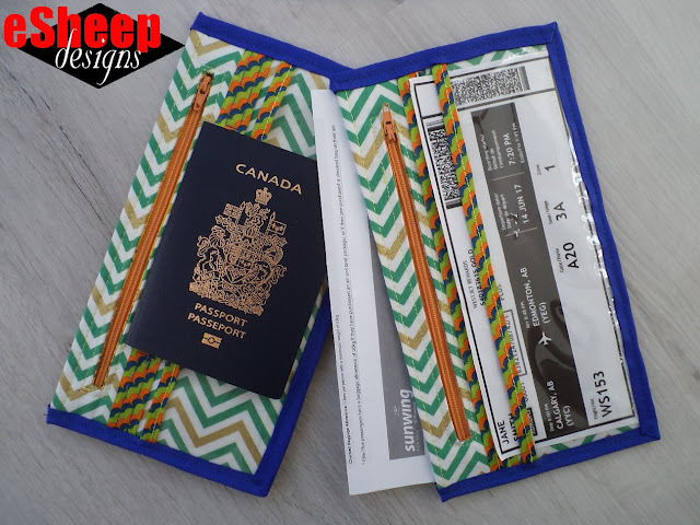 Passport & Travel Document Keeper by eSheep Designs
