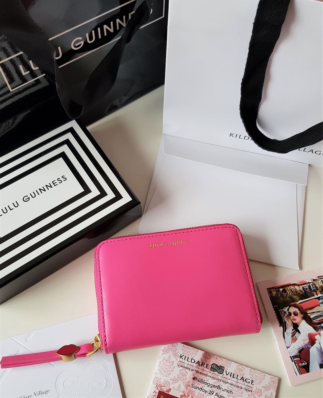 Lulu Guiness Wallet Kildare Village NIBloggerBrunch Lulu Guiness Wallet Kildare Village NIBloggerBrunch