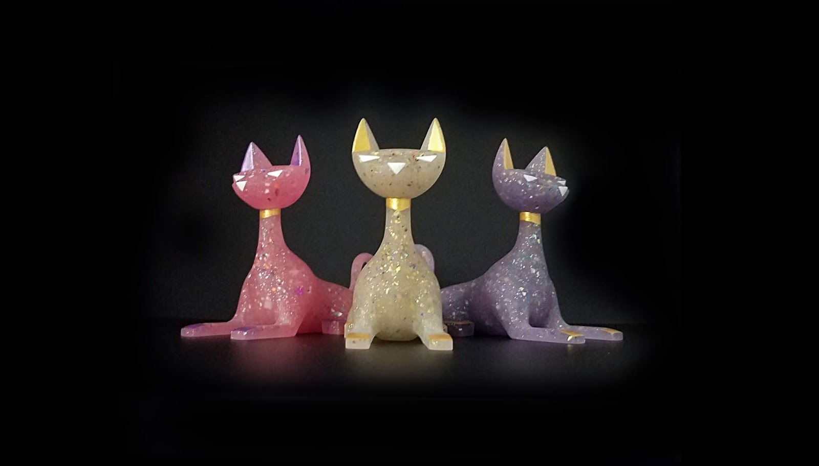 The Blot Says... Halloween Glow in the Dark Tuttz Mini & Sphinx Resin