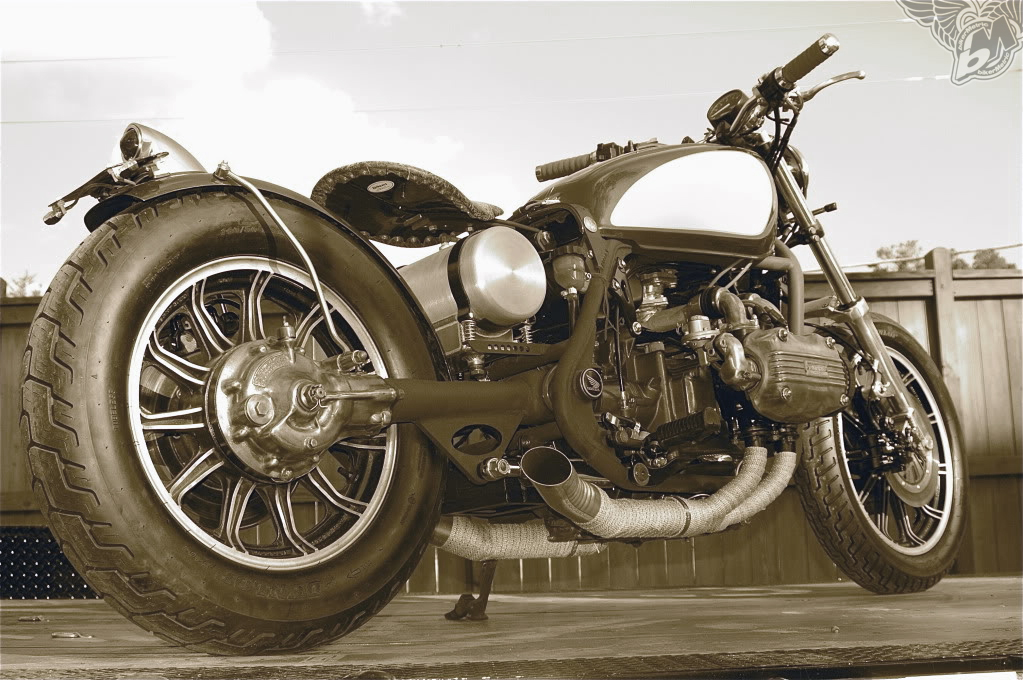 honda gl1100 bobber - ol' sparky | richard becker