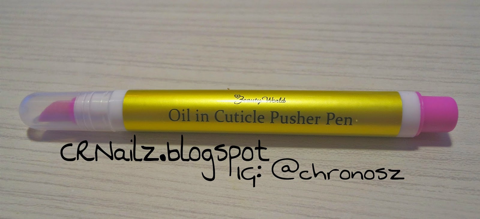 CRNailz Beauty World OilInCuticle Pen Review