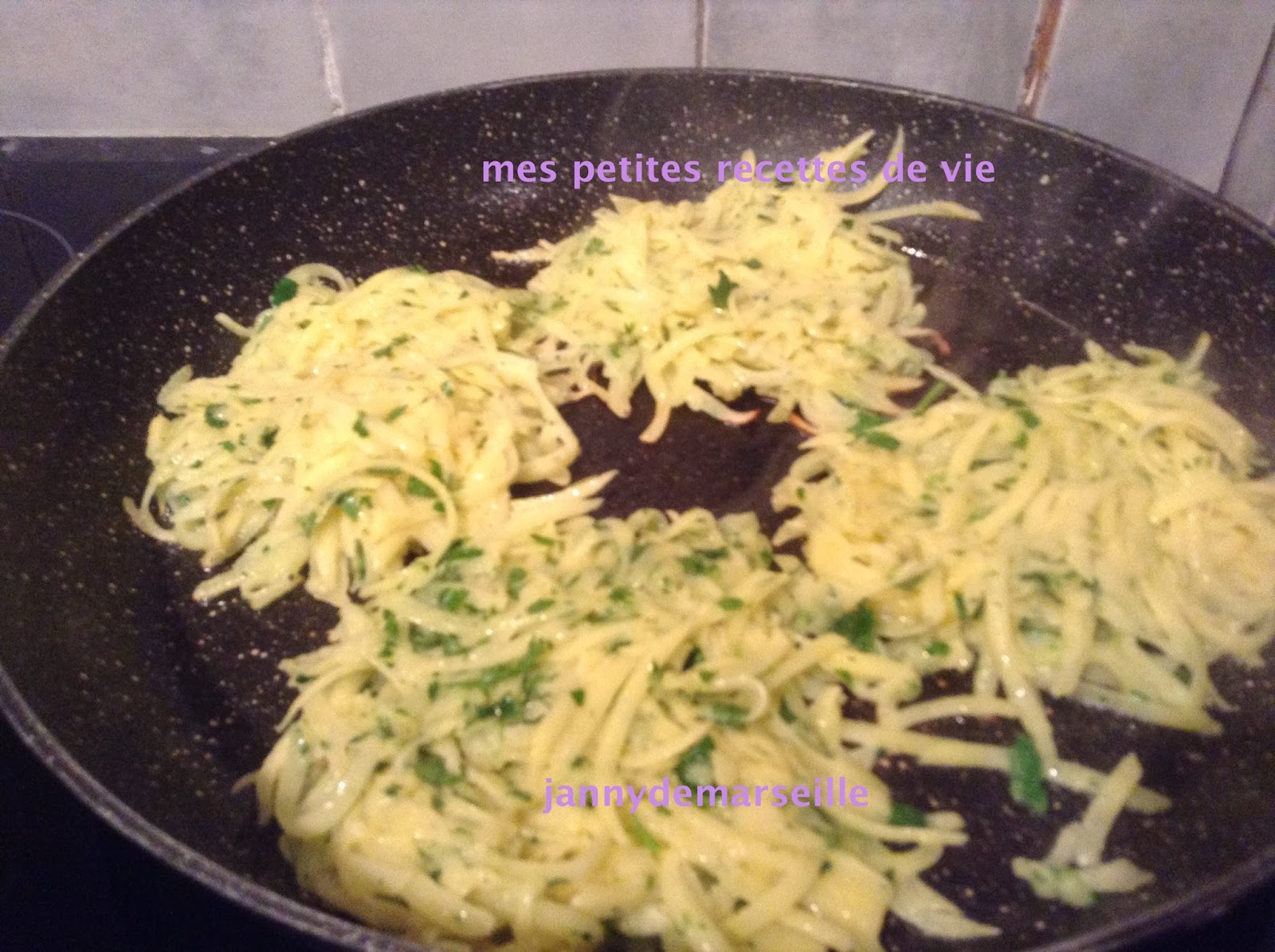 Petites recettes de vie ou l'art des mets chez Jannydemarseille: Râpée