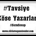 Köşe Yazarları Tavsiyesi