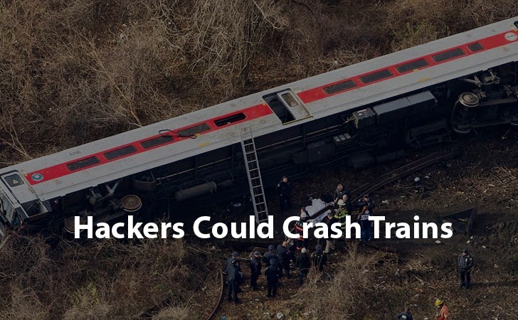 Hackers Could Crash Trains by Hacking Rail Traffic System