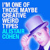 ALISTAIR COHEN - WHY DO I NEED THAT?