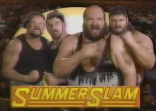WWF / WWE: Summerslam 1991 - The Natural Disasters defeated The Bushwhackers