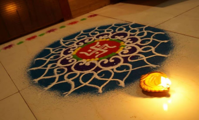 happy deepali floor rangoli design diwali floor rangoli design, wallpaper, images, photo, picture 2016