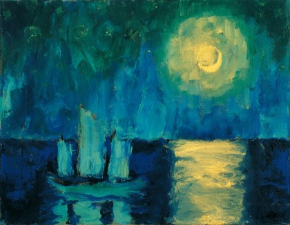 Moonlit+Night,+Emil+Nolde