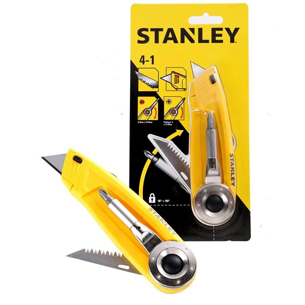 Survive the Elements STANLEY 4 in 1 Multi Purpose Knife Tools 071699
