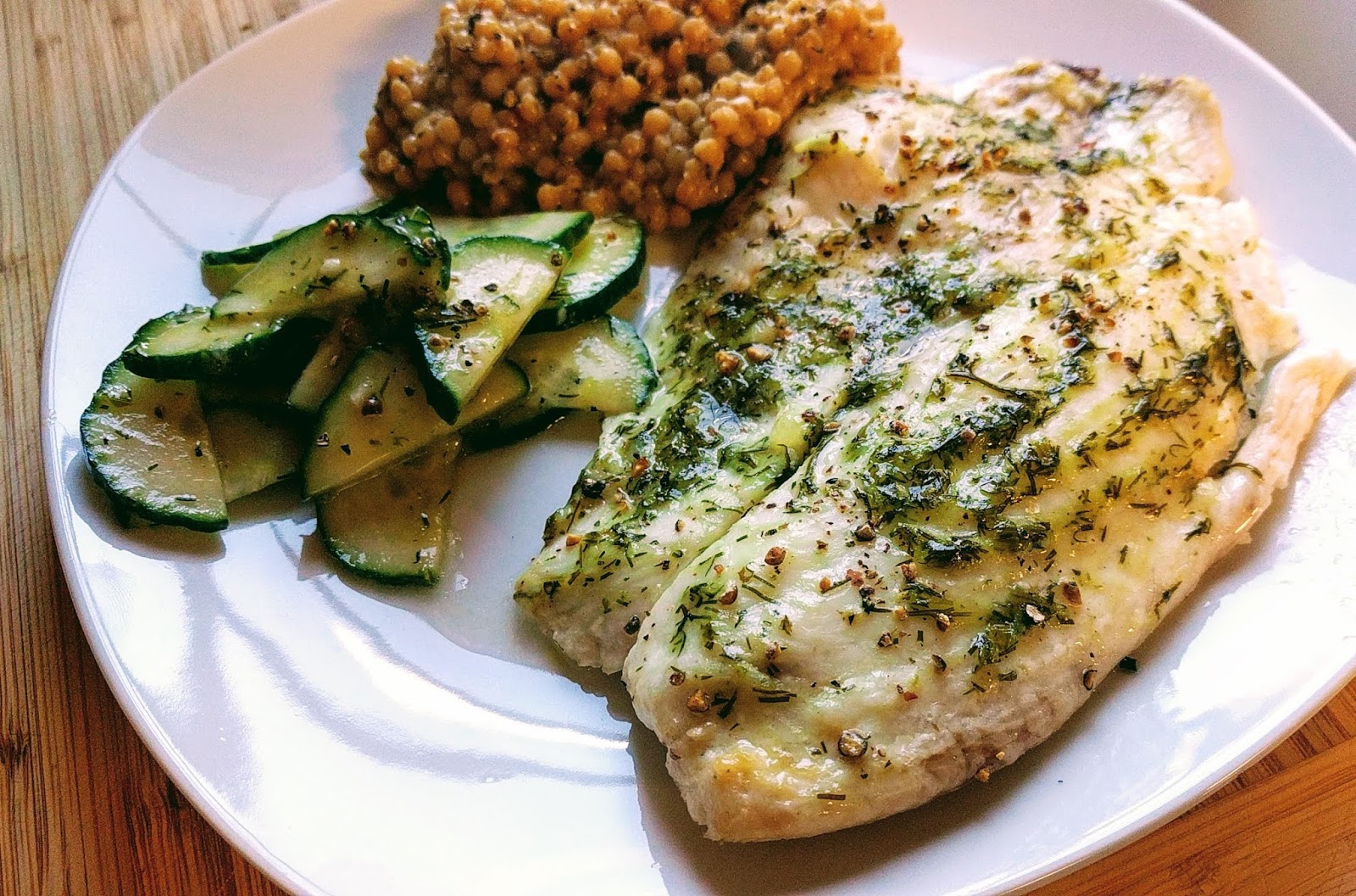 Stuff & Nonsense Lemon & Dill Baked Tilapia