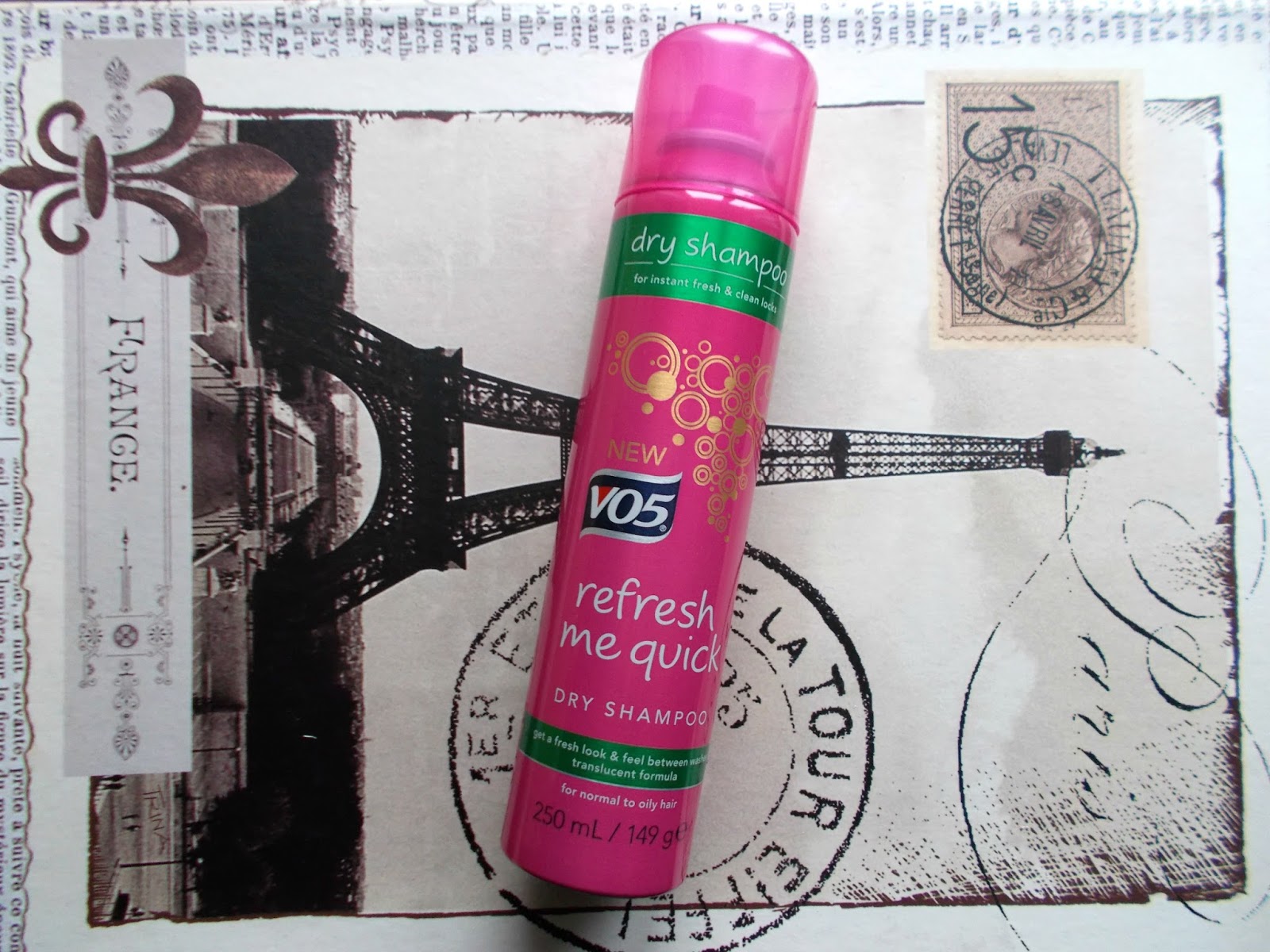 drugstore highstreet repurchases vo5 refresh me quick dry shampoo