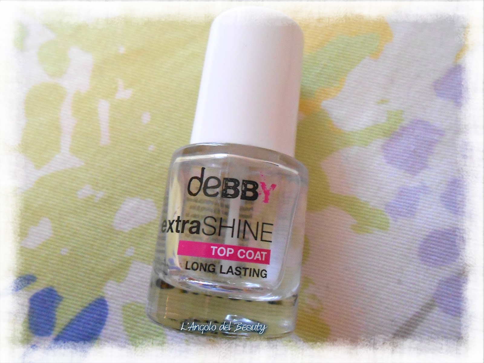 L' Angolo del Beauty Review Debby extra shine top coat long lasting