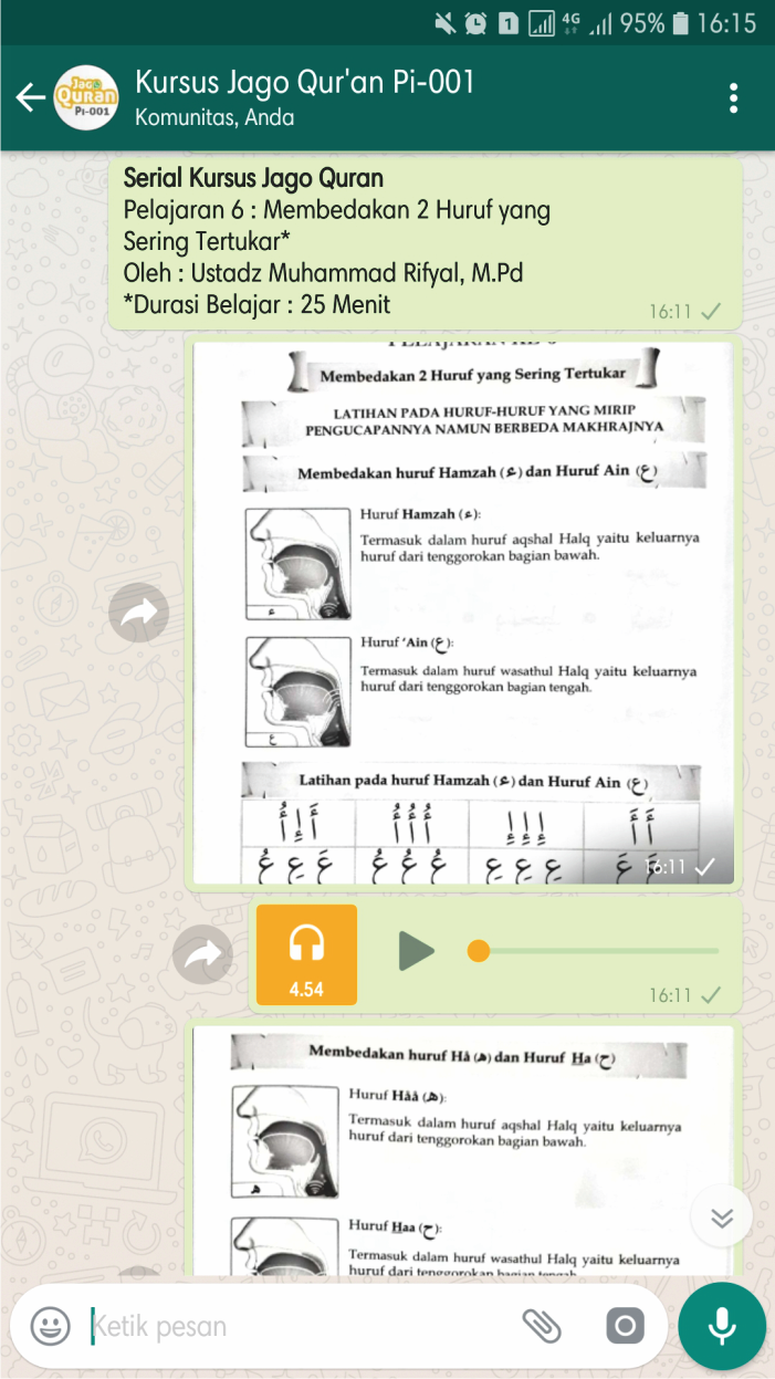 Cara belajar tahsin online