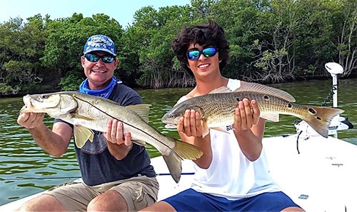 Redfish and Snook