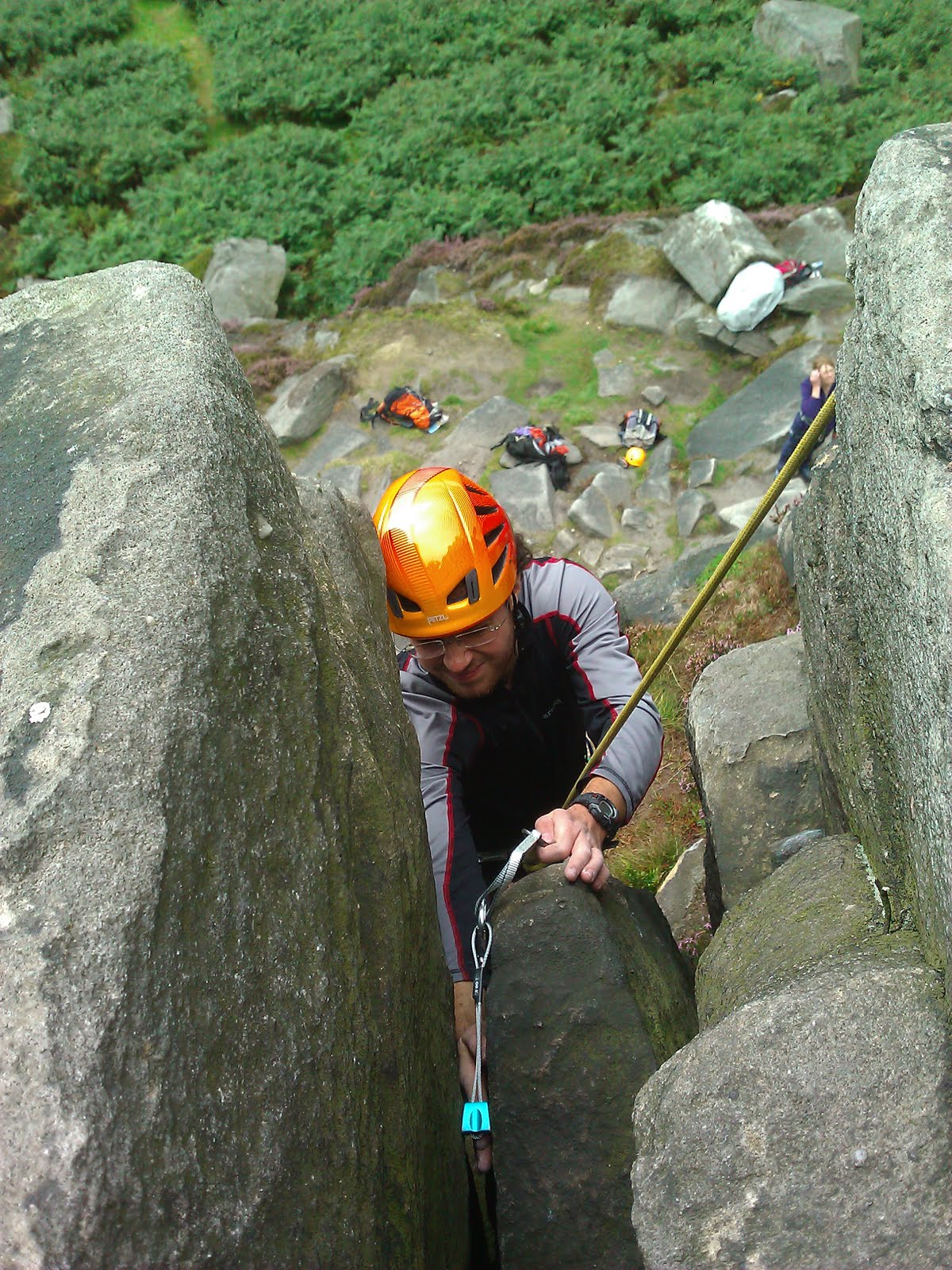 Nate McMullan Rock Climbing and Mountaineering Instructor Peak