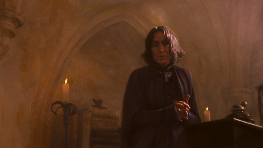 In Honor of Alan Rickman: 15 Stunning Severus Snape Fan Art