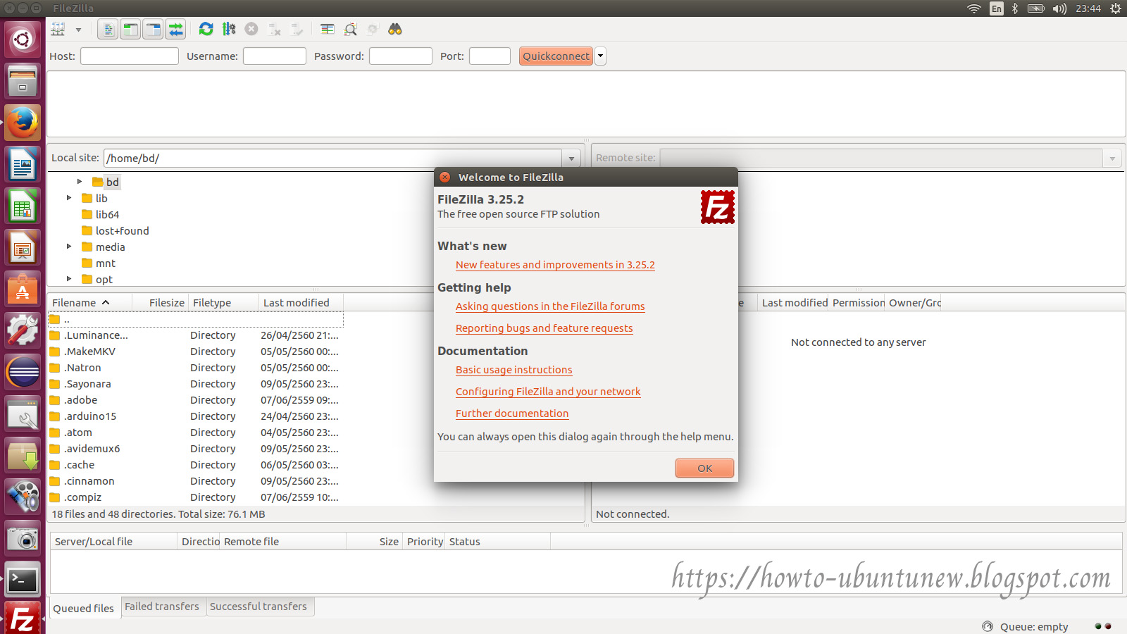filezilla for ubuntu 16 04 download