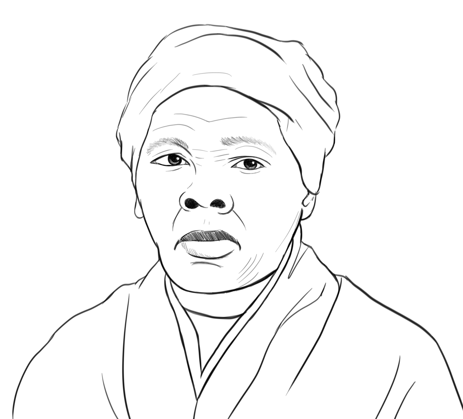 Harriet Tubman Coloring Pages Printable