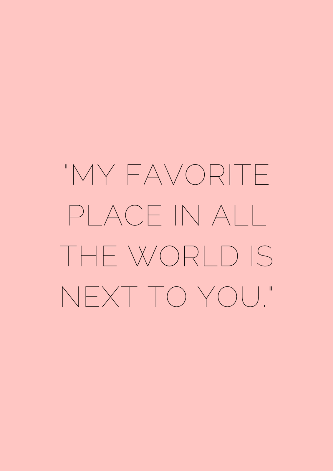 thinking of you short poems