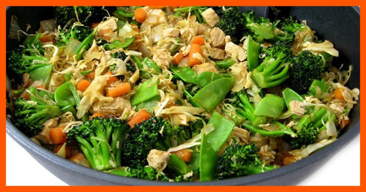 Chicken and Veggies Stir Fry, Low Calorie and Super Yummy weight