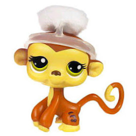 Littlest Pet Shop Tubes Monkey (#1080) Pet