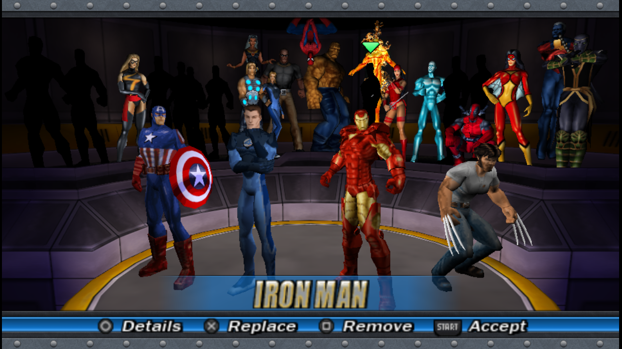 Marvel Ultimate Alliance PSP ISO Free Download & PPSSPP