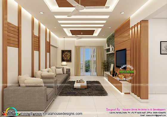 Living room modern interior