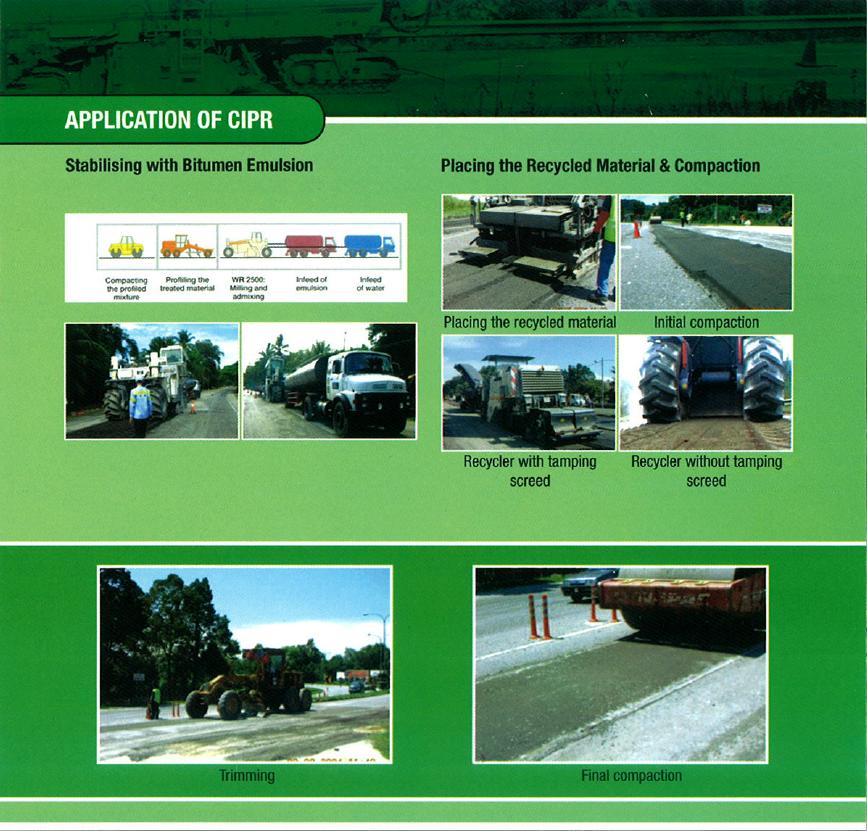 BSPN JKR SELANGOR: COLD IN PLACE RECYCLING (CIPR)